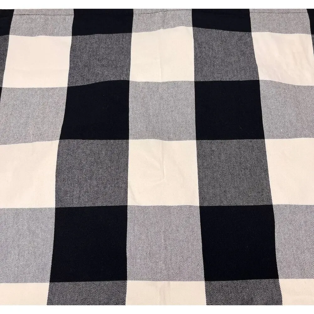 Pottery Barn Buffalo Check Plaid Pillow Cover 24x24 Set of 2